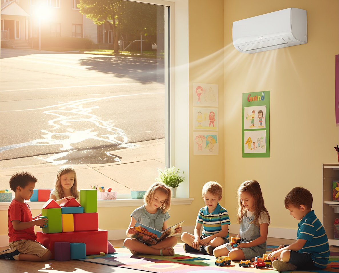 Klimaanlage für Kindergarten